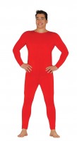 Preview: Red full body suit for men