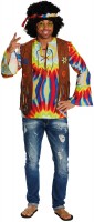 Preview: Rainbow Star hippie costume