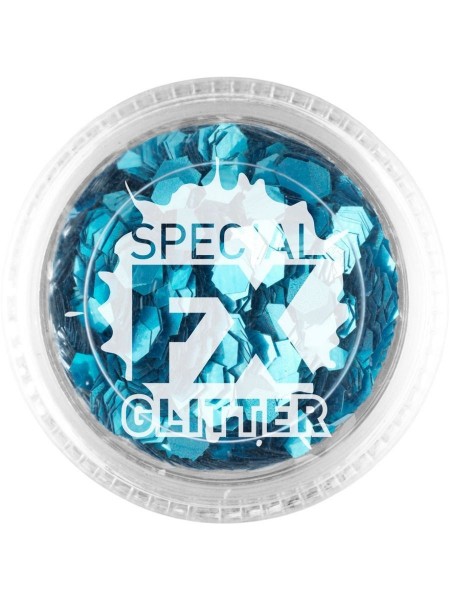 FX decorazione coriandoli azzurro elettrico 2g