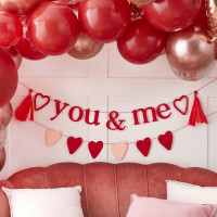 Always you and me garland
