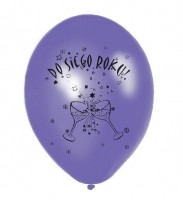 Förhandsgranskning: 6 nyårsballonger Do Siego Roku 27cm
