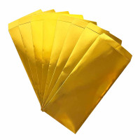 8 money gift envelopes gold