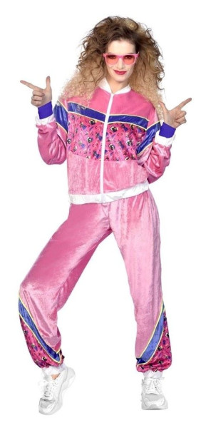 Extravagant tracksuit from the 80s