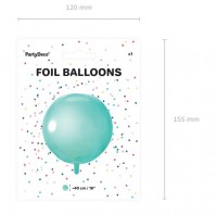 Preview: Ball balloon Partylover mint 40cm