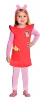 Peppa Wutz Kostüm für Mädchen