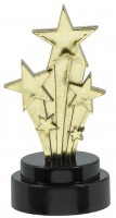 Golden Hollywood Mini Trophy Rising Star Award 6 piezas