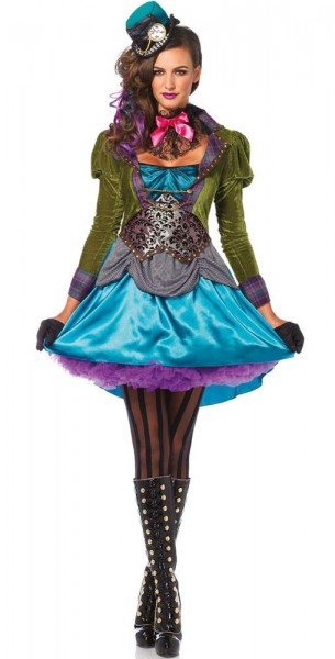 Fairytale hatter costume for women