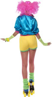 Widok: Kostium dla dziewczynki z kolorowymi neonowymi rolkami