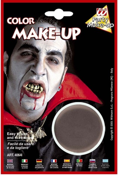 Vandtæt horror-make-up grå