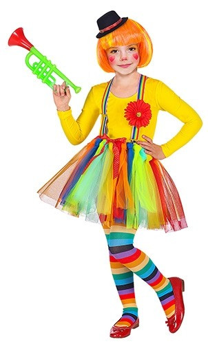Tuffy Tuff Clowns kostym för tjejer
