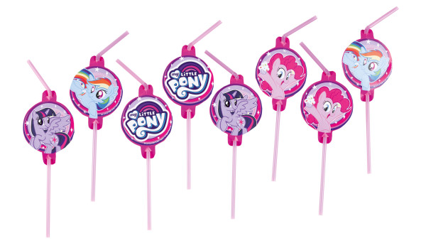 8 cannucce My Little Pony
