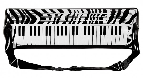 Aufblasbares Keyboard Zebra Style 3