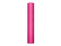 Anteprima: Runner da tavolo in tulle rosa 30 x 900 cm