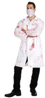 Oversigt: Skræklæge Dr. Blodig kostume for en mand