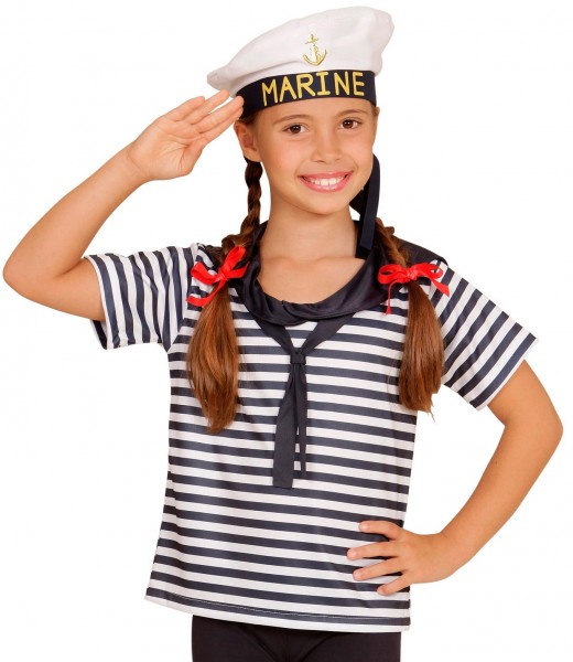 Navy sømand barn kostume 3