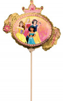 Vorschau: Disney Princess Kronen Stabbballon 23cm