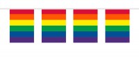 Banner con bandiere arcobaleno 10m