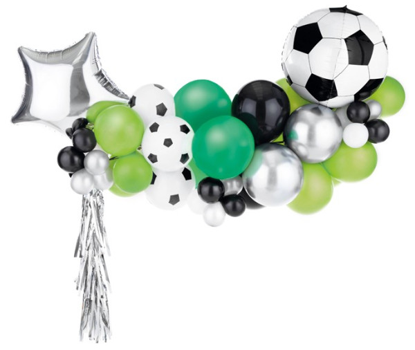 Kit ghirlanda di palloncini con stelle del calcio
