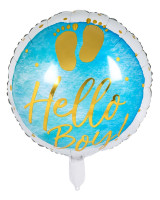 Preview: Foil Balloon Cute Little Boy 45cm