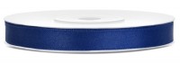 25m cinta de raso azul pavo real 6mm de ancha