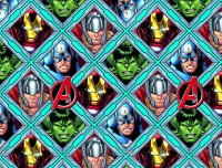 Nappe Avengers Heroes 1,8 x 1,2m