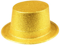 Vista previa: Gorro de fiesta glitter dorado