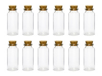 Anteprima: 12 bomboniere a bottiglietta 7,5 cm