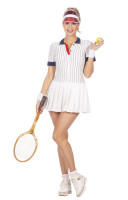 Retro Tennis Outfit Damenkostüm