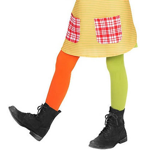 Pippi Longstocking tights for girls