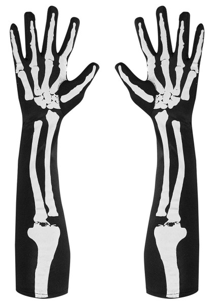 Skeleton Bones Handschuhe 50cm