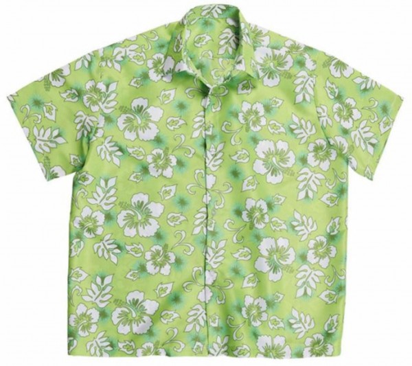 Camisa hawaiana de flores Helge