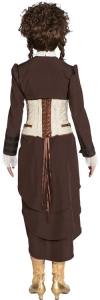 Steampunk-kjol i brunt 3