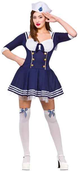 Ship female sailor costume