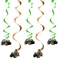 5 Traktor Party Hänger