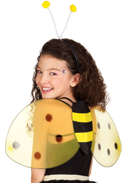 Cute bees wings and headband for kids