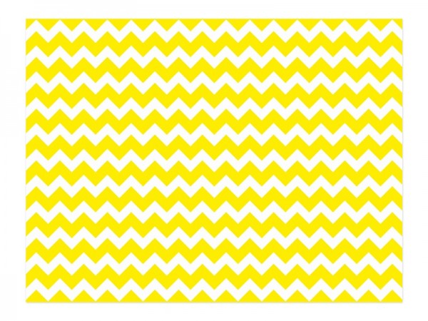 6 place mats in a yellow pattern mix 40x30cm 2