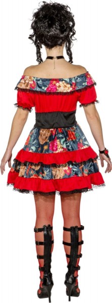 Ruched Alvida skræmmende kjole 3