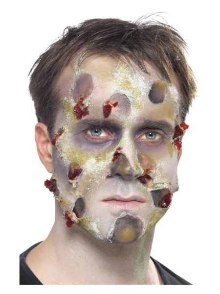 Latex Zombie Make-up 9