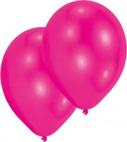 Set of 50 pink balloons 27.5cm