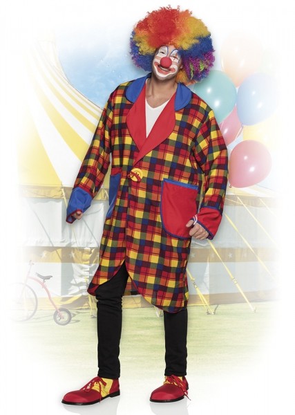 Cappotto da clown Beppos a scacchi 3