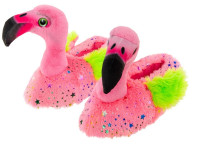 Vorschau: Glamour Star Flamingo Hausschuhe