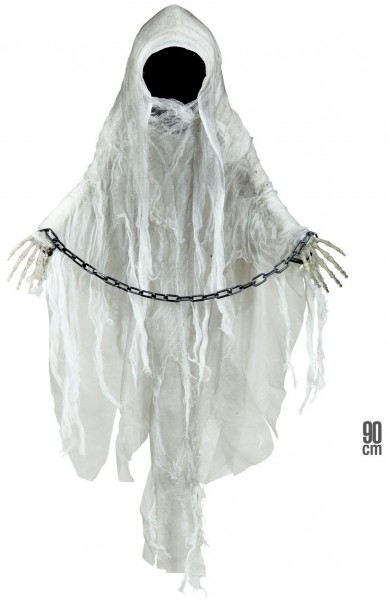 Décoration d'Halloween fantôme sans visage étrange 90cm