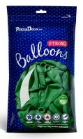 Widok: 20 balonów gwiazdkowych zielony 30 cm