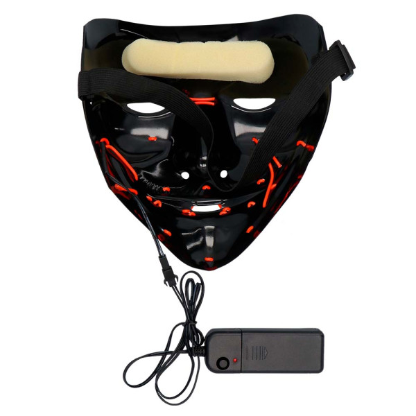LED Killer Maske rot 6