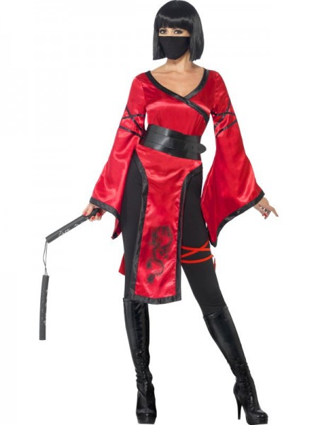 Nina Ninja damer kostume