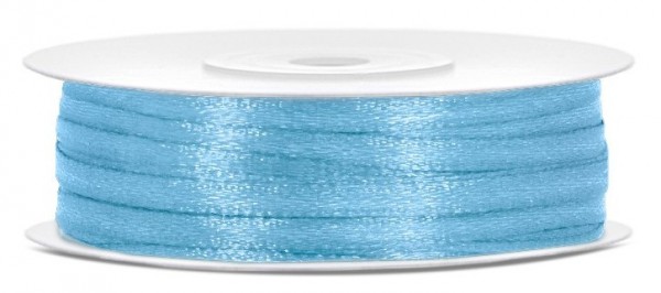 50m delicate gift ribbon in light blue