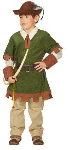 Bogenschütze Robin Hood Kinderkostüm