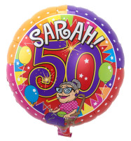 Sarah Party Folienballon 45cm