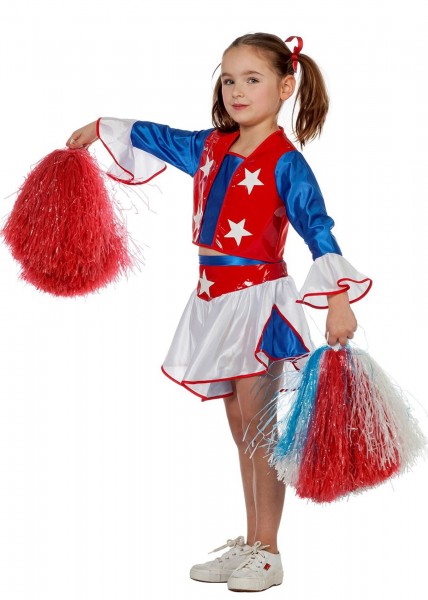 Cheerleader Asterisk Kinderkostuum 2