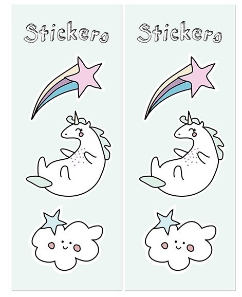 6 unicorn twinkle gift bags 3
